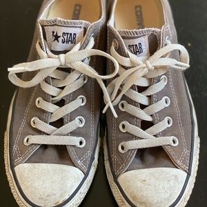 Chuck Taylor Grey Converse woman's all star shoe
